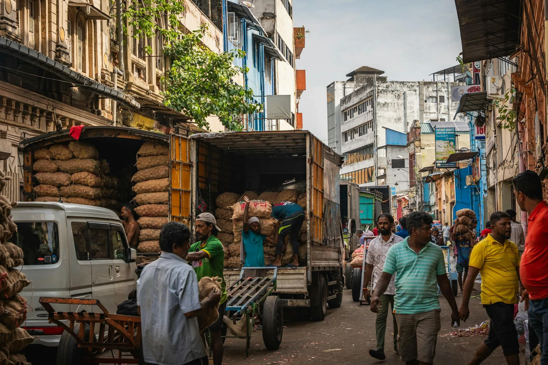 La street food de Colombo